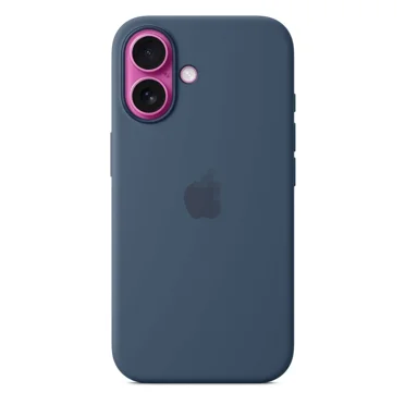 Silicone Case with MagSafe for iPhone 16 ,Aquamarine