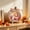 E, variant on Qiulaii Cute 2D Wooden Pumpkin Ghost Mini House LED Light Ornament Fall Autumn Halloween Desktop Mini Scene Decor Farmhouse Tabletop Party Display Ornament, (F)