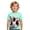 Mint Green, variant on Adeawade Tops For Boys Short Sleeve T Shirts Crewneck Tee Solid Color Bunny Prints Easter Trend Clothes 1-2 Years Mint Green