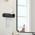 thumbnail image 2 of Up to 60% off Gifts Sentmoon Multi-tier Storage Rack Smart Wall Mounted Toothbrush Storage Rack Fully Automatic Induction Toothbrush Holder for Bathroom Organization Today’s Must-Have Bargains, 2 of 6