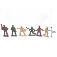 thumbnail image 4 of 50x Mini Model Soldier Figures Toys Sand Table Decor for Boys Creative Gifts yotijar soldado modelos hombres, 4 of 6