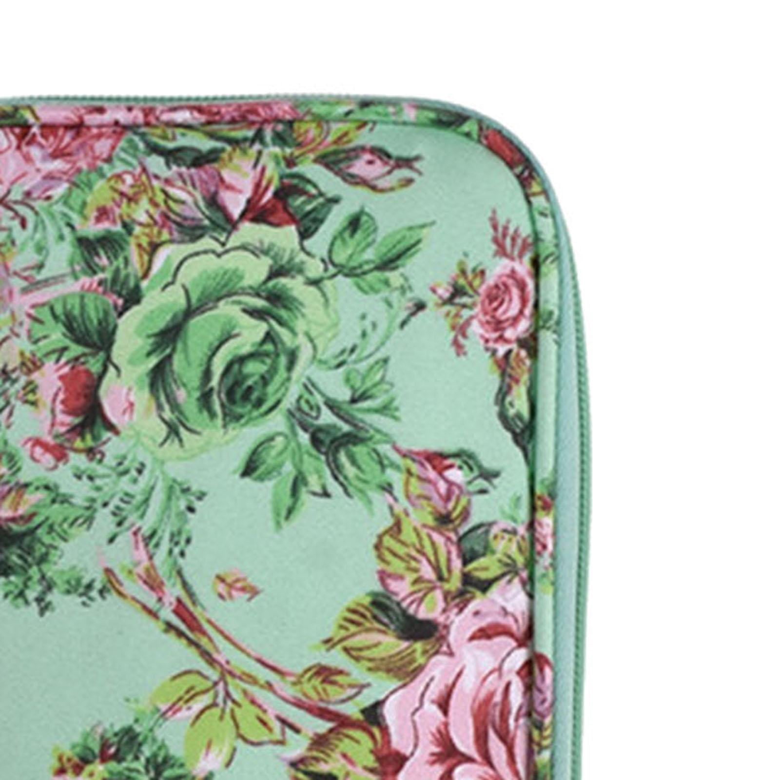 HOMYL Crochet Hook Case, Knitting Bag, Sewing Accessory Organizer, Waterproof, Easy to Green