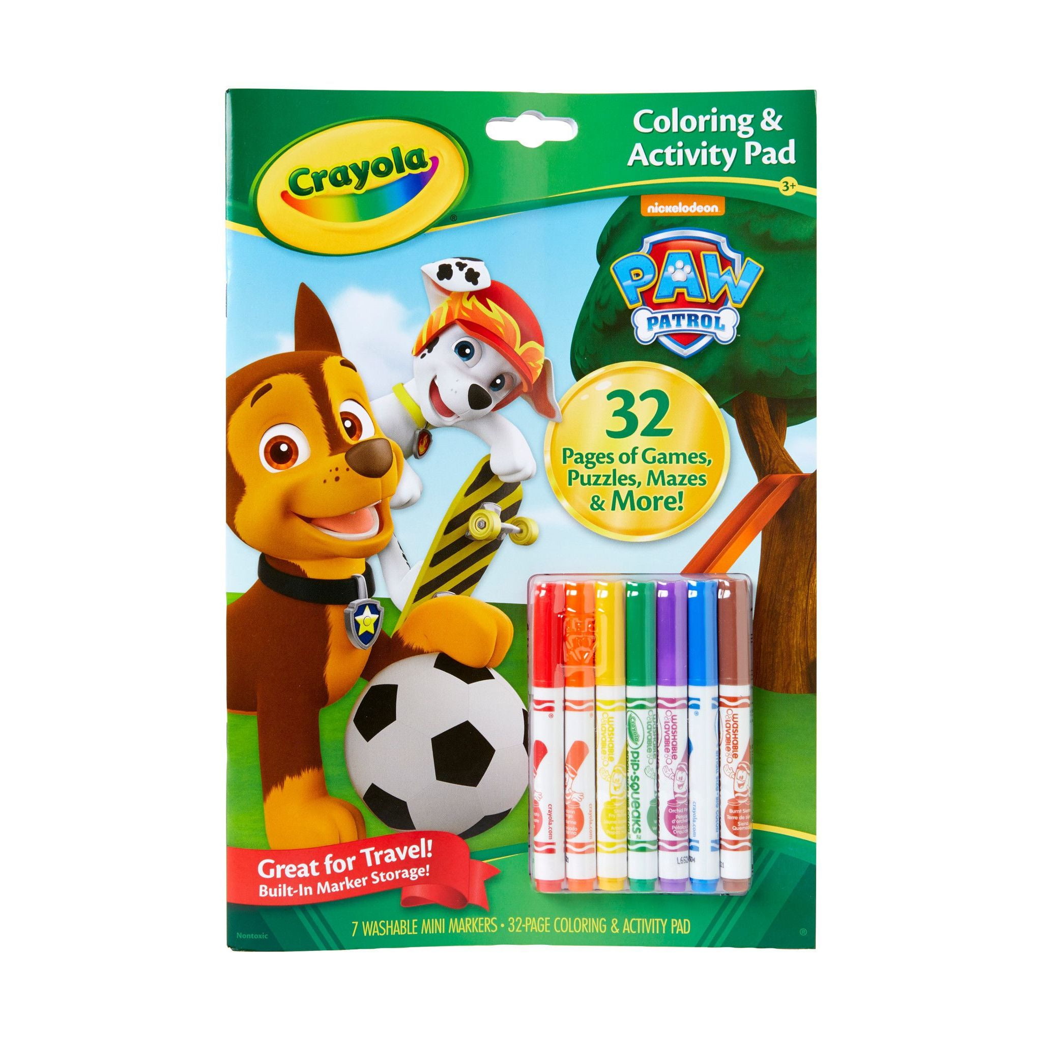 Crayola Paw Patrol Color Wonder, Mess Free Coloring Pages & Markers, Gift