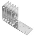 thumbnail image 1 of Phenofice 5Pcs Steel L Bracket Metal Silver L Shape Durable Design for Home Use, 1 of 8
