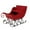 Black+Red + Iron_2., variant on Velvet Pillow With Embroidered Joy And Frosty Snowflake for Christmas Halloween Holiday Decor White+gray + Polyester