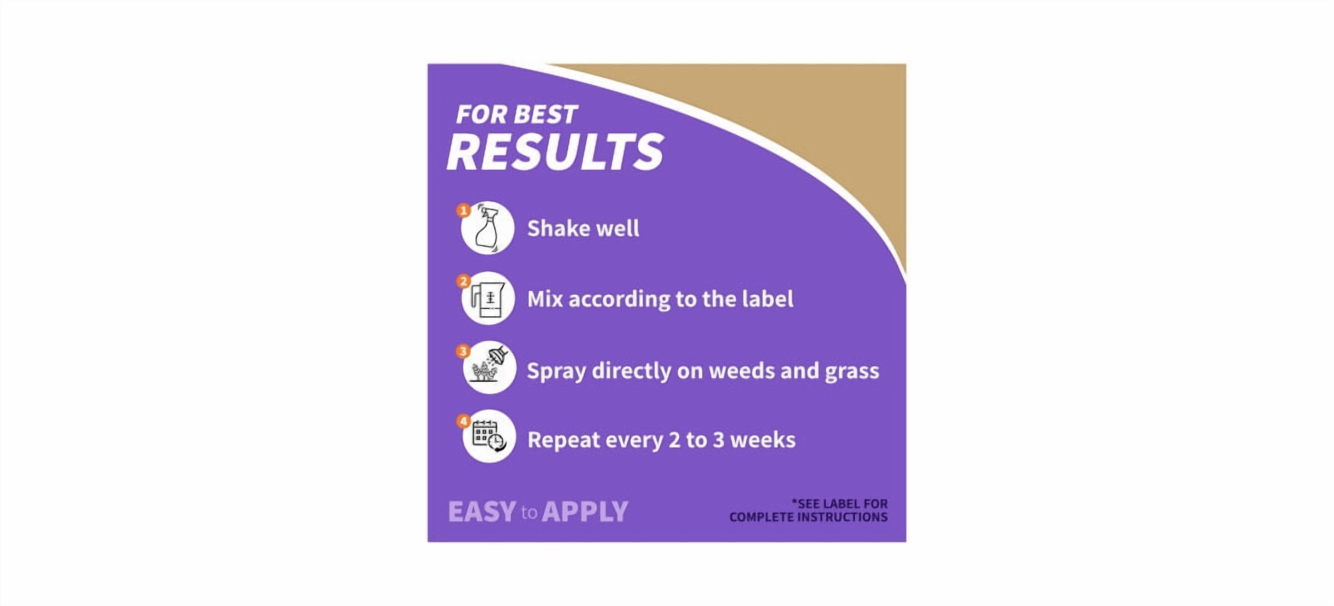 Bonide Captain Jack's Broadleaf Weed Killer Concentrate - Weed & Grass Killer - 32 Oz