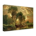 thumbnail image 3 of Trademark Fine Art George Inness Medfield Massachusetts Canvas Wall Art - 22x32, 3 of 5