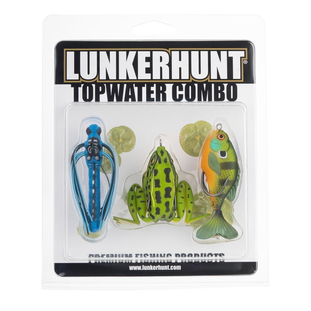 Lunkerhunt Fishing Lures - Topwater Combo - Assortment - Assorted