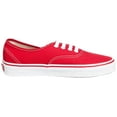 thumbnail image 6 of Vans Mens Authentic Canvas Shoes Classic Skateboard Sneakers Casual - Red, 6 of 7