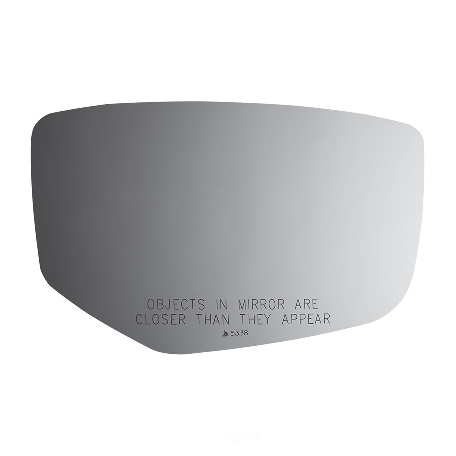 Burco Side View Mirror Replacement Glass - Clear Glass - 5338