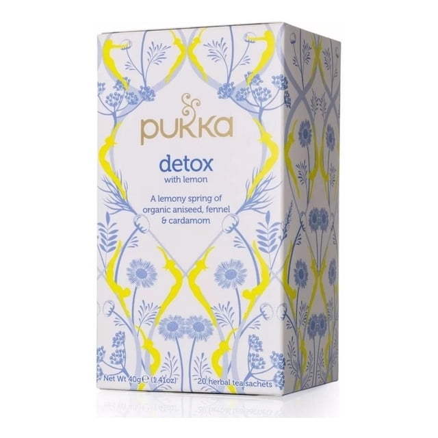 Té Divina Detox Limón Pukka Organico Sin Cafeína P5007R4/P