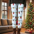 thumbnail image 5 of Roncen Roncen Women's Christmas Printed Yoga Leggings - Stretchy High-Waisted Casual Pants for Holiday & Workout, 5 of 6
