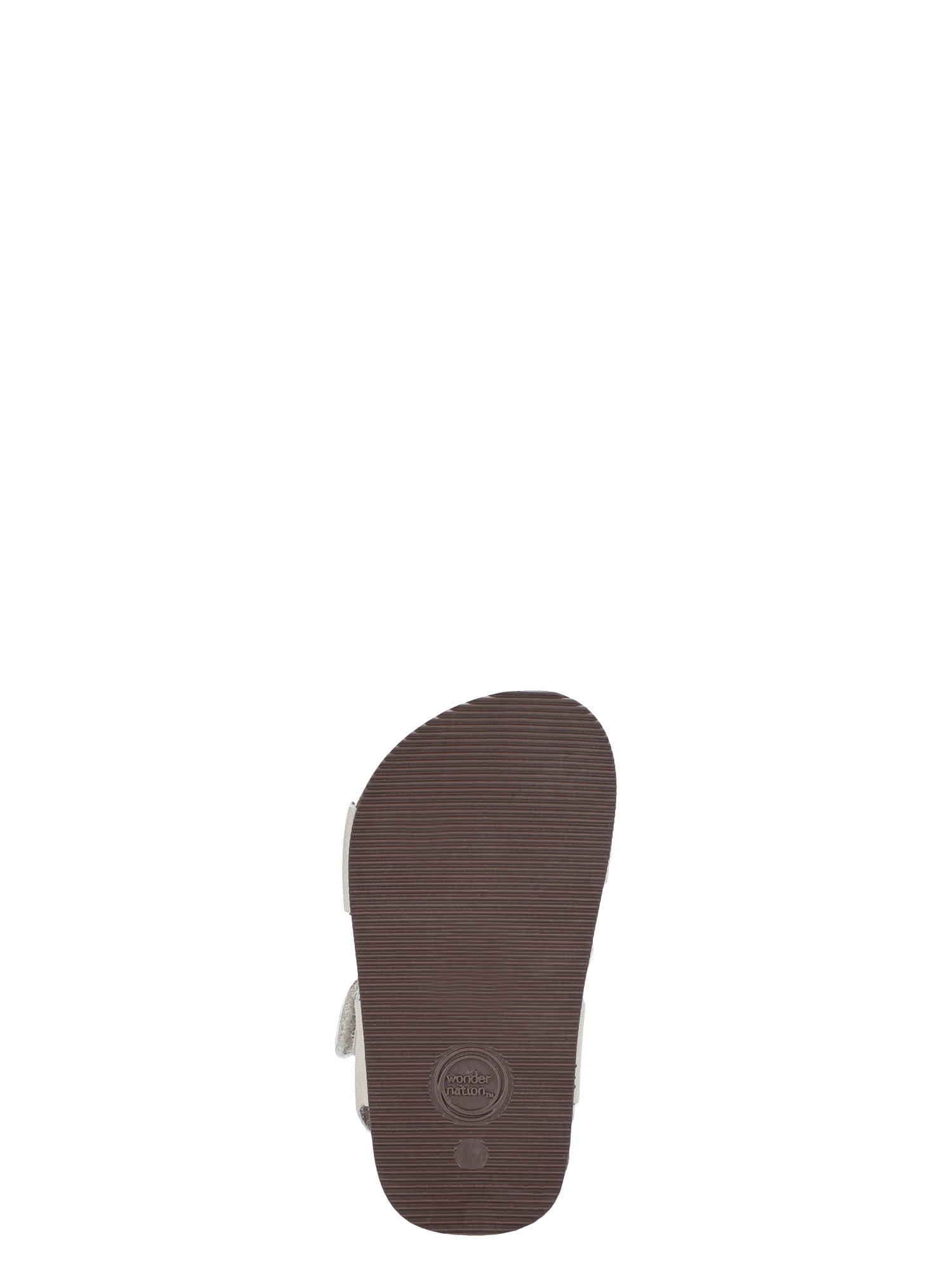 Wonder Nation Baby & Toddler Boys Two Strap Footbed Sandals