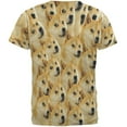 thumbnail image 2 of Doge Meme All Over Adult T-Shirt, 2 of 2