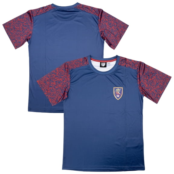 Youth-Sport Design Sweden Navy Real Salt Lake Starting Lineup Home T-Shirt