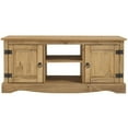thumbnail image 3 of Bridge Brazil Wood TV Entertainment Stand Corona | Furniture Dash Antique brown color., 3 of 5