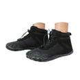thumbnail image 2 of KELINFONG Mens Womens Winter Snow Boots Warm Furry Lined Hiking Barefoot Boots Waterproof Wide Toe Box Ankle Boots, 2 of 7