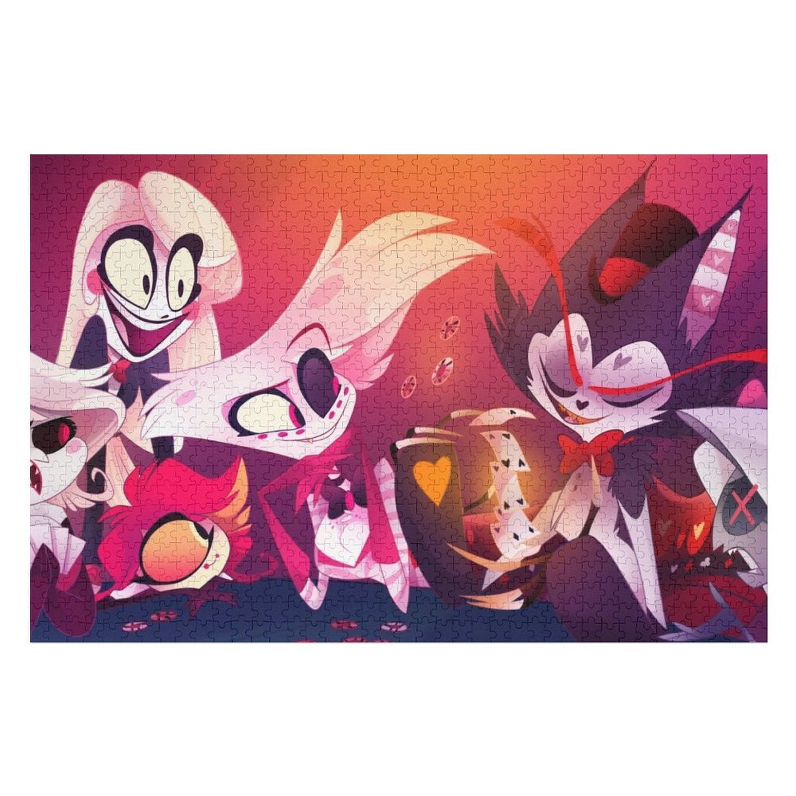 Hazbin Hotel Puzzle - 1000 PCS Jigsaw Puzzle - Walmart.com