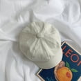 thumbnail image 6 of SikaFu Korean Version Of Autumn And Winter Hats Female Literary Retro Beret Casual Versatile Octagonal Octagonal Cotton Mattios Painter Hat Man, 6 of 9