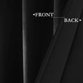 thumbnail image 4 of Velvet Curtains 84 inches Long Soft Velvet Curtains Grommet Velvet Thermal Insulated Curtains Window Treatment for Bedroom Light Filtering Velvet Curtains Set of 2 Panels, 4 of 7