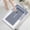 Light Blue, variant on Usbinx Life Diatomite Bath Mat 23.6x15.7in Super Absorbent Quick Dry Non Slip Thin Bathroom Rug Stain Proof Easy Clean Floor Mat for Shower Tub Vanity 1 Piece