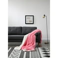 thumbnail image 5 of Pink Sherpa King Blanket 108X90 100% Polyester, 5 of 5