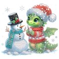 thumbnail image 1 of 5D DIY Con Forma Especial Parcial Pterosaurio Navidad 30x30cm, 1 of 9