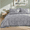 Gray, variant on U by Bedsure King beds in a bag with Flat Sheet and Fitted Sheet, Pillowcases & Shams, Black
