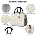 thumbnail image 4 of Womens Pioneer Flower Floral Print Pattern Lunch Box for Work,Insulated Lunch Bag for Women,Loncheras Para Mujer,Leakproof Adult Lunch Bag for Work,Beach,Travel,Picnic,Camping, 4 of 6