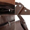 thumbnail image 3 of Men‘s Leather Messenger Bag Jee.p Briefcase Satchel Shoulder Handbag Business, 3 of 11