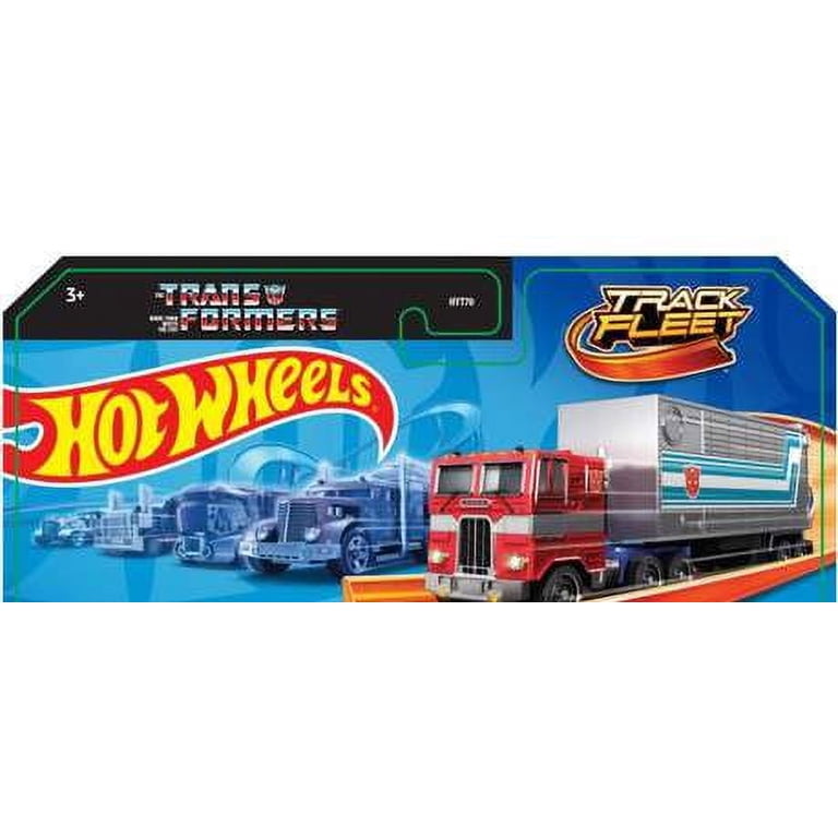 Hot Wheels 2024 Track Fleet Transformers Optimus Prime 1:64 Diecast Model Car Hot Wheels 2024 Track Fleet Transformers Optimus Prime 1:64 Diecast Model Car