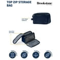 thumbnail image 2 of Brookstone Travel Storage Bag - Expendable Makeup Organizer and Toiletry Bag for Men and Women, 2 of 7