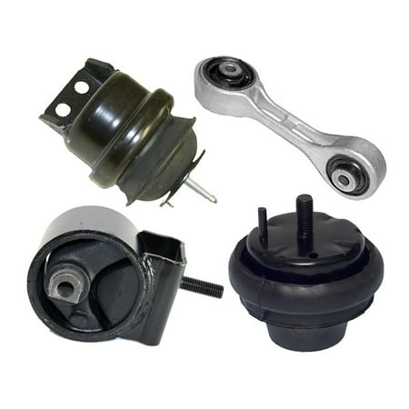 Ford Motor Mounts K0834 Fits 2000-2003 Ford Taurus 3.0L OHV(Vin U or 2) Motor & Trans Mount Set 4PCS : A2894, A2973, A2872, A2974 ()