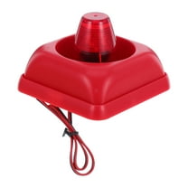 SEWCHICS Heavy-Duty Sound and Light Alarm with Flashing Siren for Enhanced Home Security and Safety