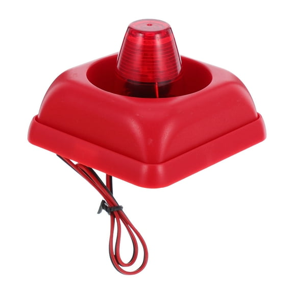 SEWCHICS Heavy-Duty Sound and Light Alarm with Flashing Siren for Enhanced Home Security and Safety