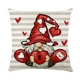 thumbnail image 7 of 4PCS Valentine's Day Cotton Linen Pillow Case Sofa Cushion Cover Home Decor Polyester, 7 of 7