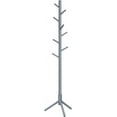 thumbnail image 5 of 8 Hooks Solid Wood Coat Rack Free Standing Coat Rack Tree-Shaped Coat Rack with for Clothes Hats Bags for Living Room Bedroom Grey, 5 of 9