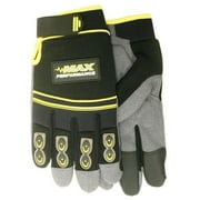 Mens Large Max Performance Synthetic Palm Glove PVC Palm Patch With Ge