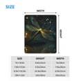 thumbnail image 6 of Dragonfly Dance Fireflies Art Gaming Mouse Pad 8.3 x 10.3 in Rectangle Computer Mousepad Mat Non-Slip Rubber Base for Office Laptop PC, 6 of 6