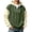 AB357 Army Green, variant on Bainana Half Zip Hoodies For Men Long Sleeve Casual Hoody Color Block Hooded Tops Streetwear Fall Outfit Size L