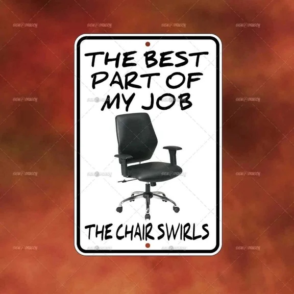 Best Part My Job Metal Sign Home Room Wall Art Gift Decor Funny A2950