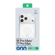 onn Clear Phone Case for iPhone 18 Pro Max / 17 Pro Max, MagSafe Compatible