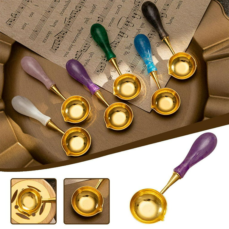 Sealing Wax Beads in Tin with Spoon-2 ozs