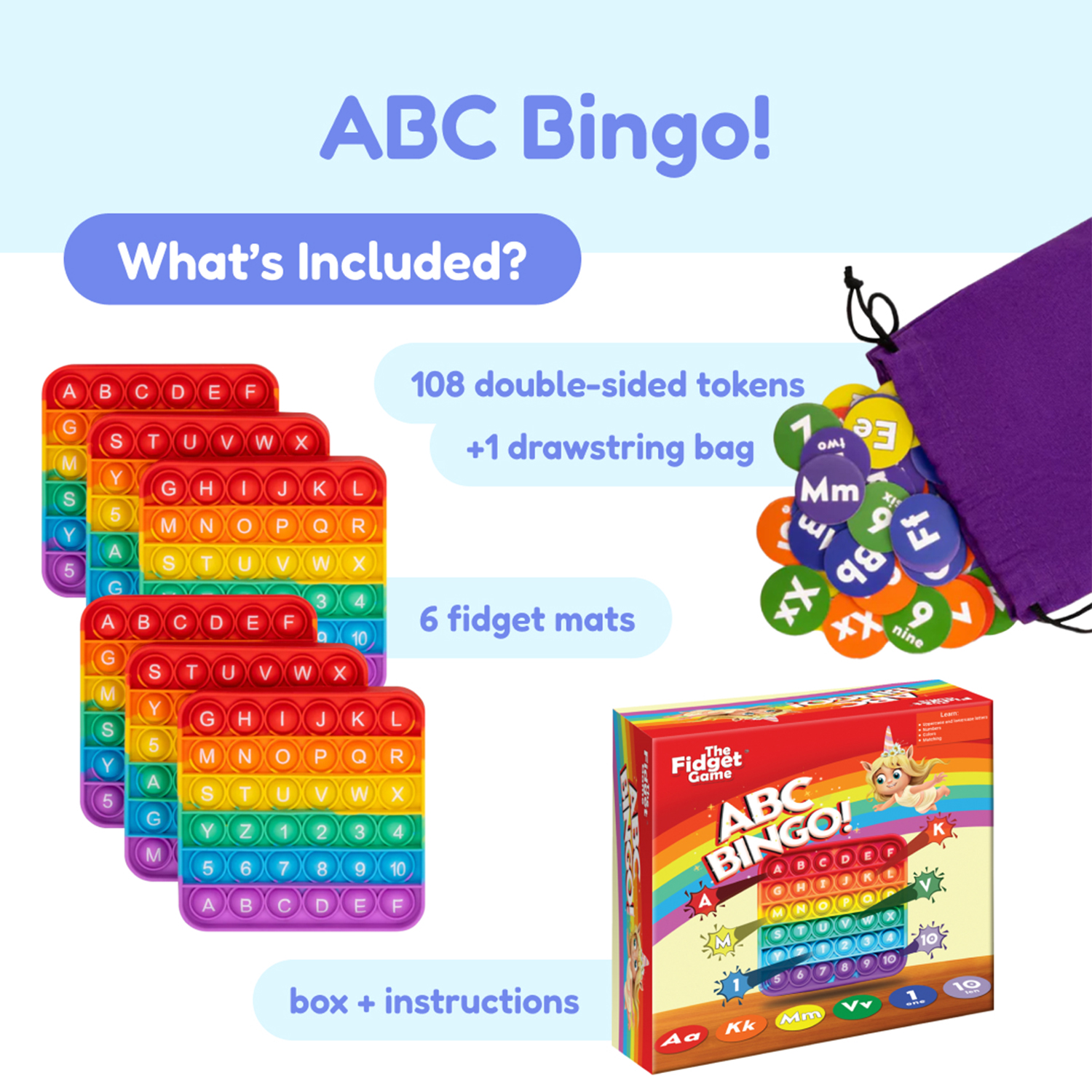 The Fidget Game Pre-K Shark Tank Bundle