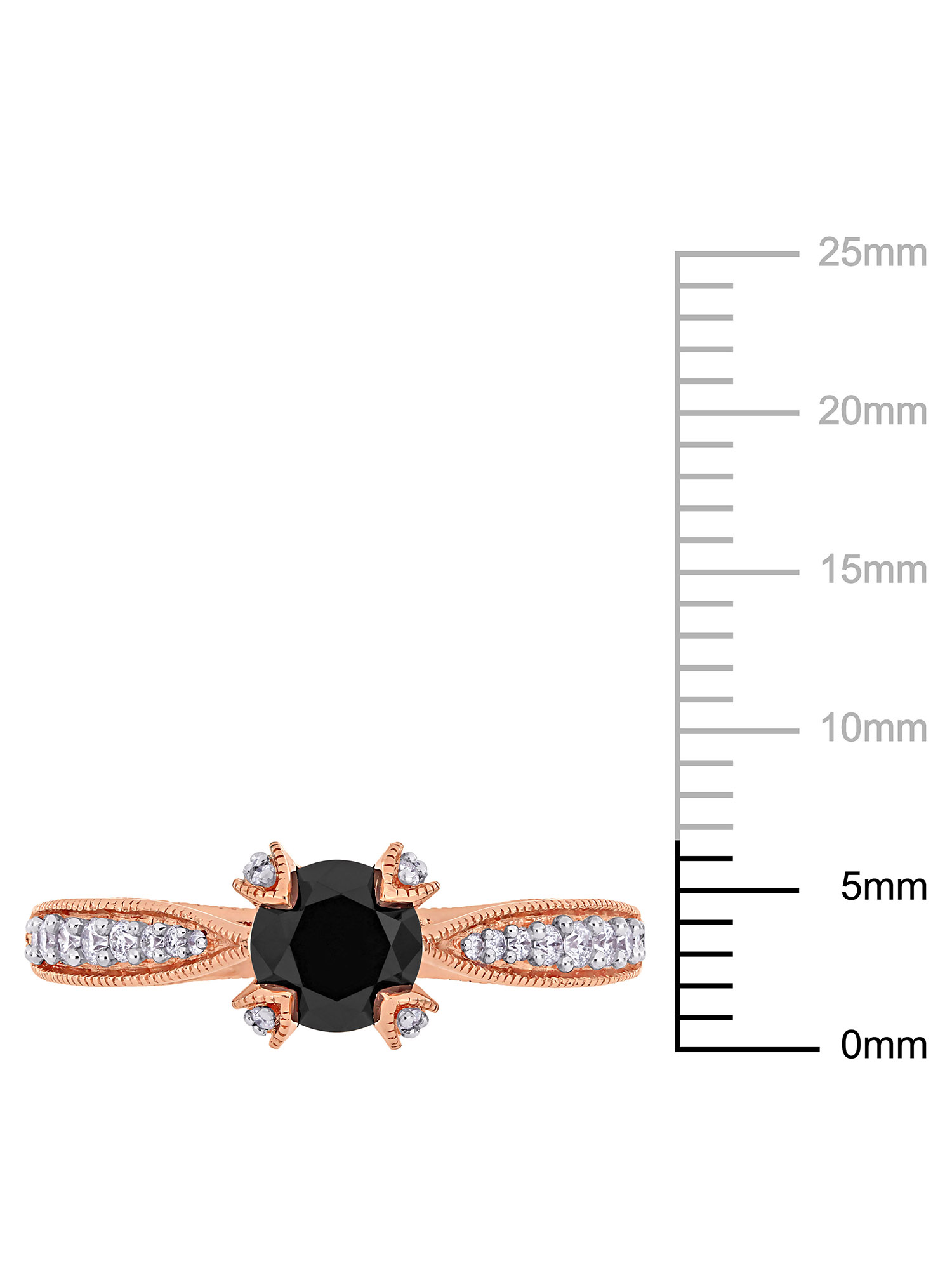 Everly Women's Diamond 14K Rose Gold Engagement Ring