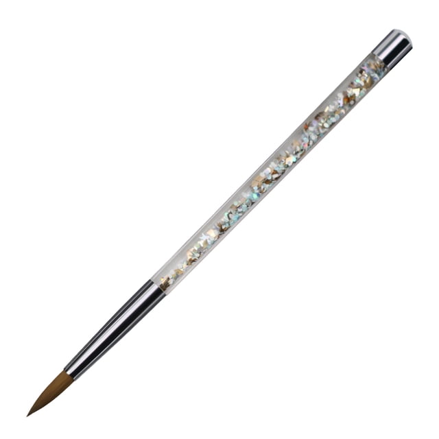 Seitruly Extensión de pinceles de arte acrílico para uñas, Gel de marta cibelina, delineador de dibujo de manicura, suministros de salón de belleza Juegos de manicura diez Seitruly CE012281-05