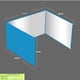 thumbnail image 3 of EeaseMX Parabrisas ultraligero y plegable para estufa de camping, de acero inoxidable, para barbacoa (color aleatorio), 3 of 7