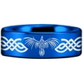 thumbnail image 5 of Tungsten Celtic Raven Ring, 5 of 7