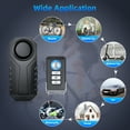 thumbnail image 4 of Zexmte Bicycle Burglar Alarm Wireless Remote Control 113dB Type-C Rechargeable IP65 Waterproof Home Security Bike Accessories Bike Alarm with Remote for Electric Bike Motorcycle Anti-Theft System, 4 of 7