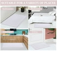 thumbnail image 3 of Home Weavers Inc Home Weavers Casual Elegence Bathmat Absorbent Cotton Machine Washable, Reversible Bath Rug White 21"x34", 3 of 5